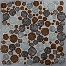 Мозаика Colorker Edda Mosaico Sphere Brown/Grey 30x30