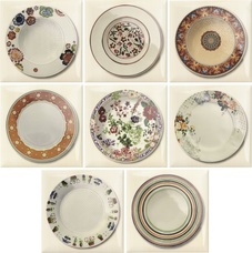Настенная плитка Mainzu Lucciola Decor Piatto 20x20 (8 рисунков)