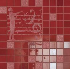 I310H3Mх Мозаика Emil Сeramica La Musique Red Mosaico 31.5х31.5 (комплект 4 шт.)