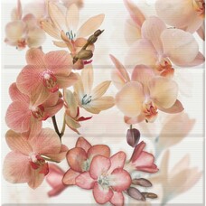Панно Absolut Keramika Aure Orchides marron (3) 45х45