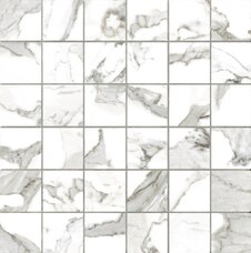 G20402 Мозаика Vallelunga Calacatta Vi. Mosaico (5x5) 30x30