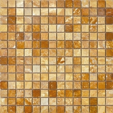 Мозаика глянцевая Muare Травертин QS-017-20P/10 30,5х30,5
