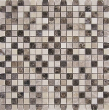 Мозаика глянцевая Muare Мрамор QS-048-15P/8 30,5х30,5