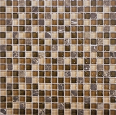 Мозаика Muare Мрамор + стекло QSG-022-15/8 30,5х30,5
