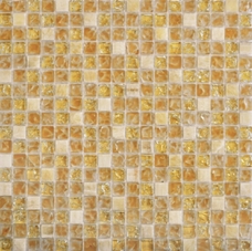 Мозаика Muare Мраморный оникс + стекло QSG-027-15/8 30,5х30,5