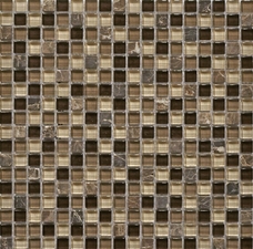 Мозаика Muare Мрамор + стекло QSG-035-15/8 30,5х30,5