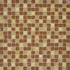 Мозаика Muare Мрамор + стекло QSG-054-15/8 30,5х30,5