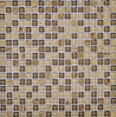Мозаика Muare Мрамор + стекло QSG-060-15/8 30,5х30,5