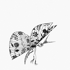 Madama Butterfly Декор Бабочка 20x20 (сет 12шт) глянцевый 8