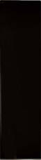 NERO EXTRA Плитка настенная 10x40 (25шт=1мкв), глянцевый черный