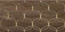 Декор Vitra Ethereal Gold Geometric Decor Soft Brown Parlak Glossy 30х60