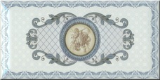 Декор Monopole Imperial Azul 2 10х20
