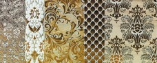 SH00DC Декор Impronta Shine Batik Oro Decoro C 24x59