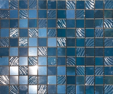 СД140 Декор PAUL SKYFALL mosaico 25x30 blue