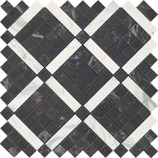 Atlas Concorde Marvel Pro Noir Mix Diagonal Mosaic 30,5x30,5 (18303) 9MVH