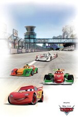Панно Azteca Disney Cars Piston Cup 3A-V (комплект 3 шт.) 30х60