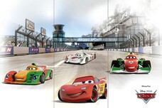 Панно Azteca Disney Cars Piston Cup 3A-H (комплект 3 шт.) 30х60