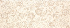 63-006-2		Керамическая плитка		Venus 	Aria Flowers Beige 20,2x50,4