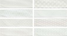 Cifre DECOR OPAL WHITE  7,5x30 (стена) 1к-0,5м(22шт)