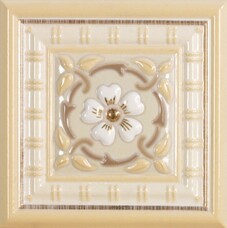 S002624			Вставка Almera Orleans	Taco Tarragone Gold Vainilla 15x15