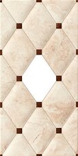 STN Ceramica Декор Ventana Caledonia Crema 25x50