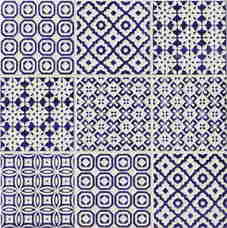 Плитка BayKer Batik Deco Cobalto 10х10