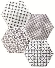 Мозаика 	Cevica	Marrakech Mosaic Negro Hexagon   15х15