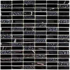 Мозаика Bonaparte Super Line (black)  30*30