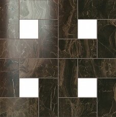 610110000067 Мозаика Atlas Concorde Supernova Marble Frappucino Dark Mosaic Lap 45х45