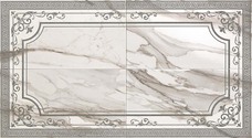 600080000236 Панно Atlas Concorde Supernova Marble Calacatta Gold Boiserie C4 63х114