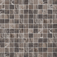 Мозаика Flaviker Supreme Exotic Brown Mosaico Anticato Rett. (5х5) 30х30