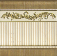 8430828253166 Бордюр 	Aparici Lineage	Majestic Gold Zocalo	20x20