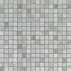 9MQA Мозаика Atlas Concorde Marvel Stone Wall Bardiglio Grey Mosaic Q 30,5x30,5
