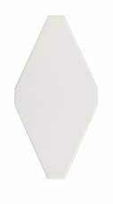 C RL BIANCO Плитка настенная Petracers Capitonne Rombo Liscio Bianco 10x20