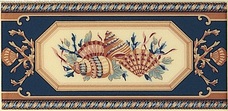 Декор 	Petracers	Grand Elegance 	Conchiglie Su Crema 10x20