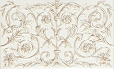 B UNIC B 08 Бордюр декорированный Petracers Grand Elegance Unicorni Panna B 12,5x20