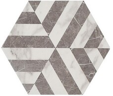 Плитка MMMN Allmarble Statuario Decoro 21х18,2