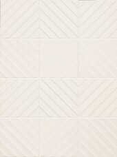 КЕРАМОГРАНИТ E062 4D Diagonal White 20x20