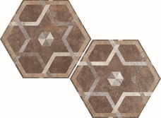 Керамогранит Fioranese Heritage Exagona Deco Texture 5  34.5x40