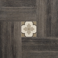 Керамогранит 	Fioranese 	Inside Brown Deco 49.5x49.5