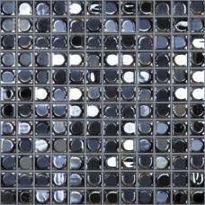Мозаика Aura Black Черный (на сетке) 31.7x31.7
