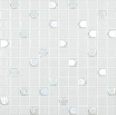 Мозаика Aura Mix №100 Белый (на сетке) 31.7x31.7