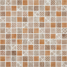Мозаика Born Brown Коричневый (на сетке) 31.7x31.7