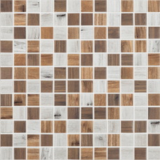 Мозаика Wood Blend (на сетке) 31.7x31.7
