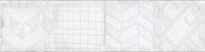 Плитка 	Cifre 	Alchimia Decor White 	7,5x30