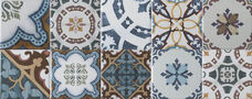 Плитка 	Mayolica Ceramica	Vintage Mix	20x20