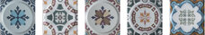 Плитка 	Mayolica Ceramica	Vintage Moon Mix	20x20