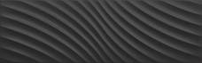 Настенная плитка 	Venus	Icon Glossy Waves Black	25,2x80