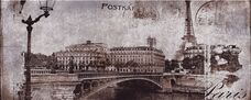 Декор Ceramika Konskie Treviso Postcard grey 1 20х50