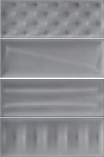 Imola  143810 Cool G серый моноколор рельеф обл плитка 125х333х7,8 (22 шт/уп=0,916 м2)